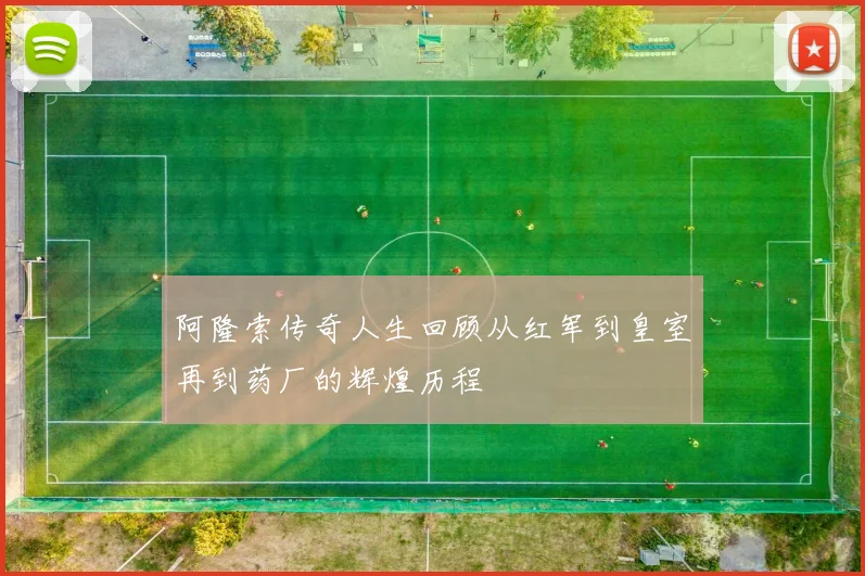 阿隆索传奇人生回顾从红军到皇室再到药厂的辉煌历程